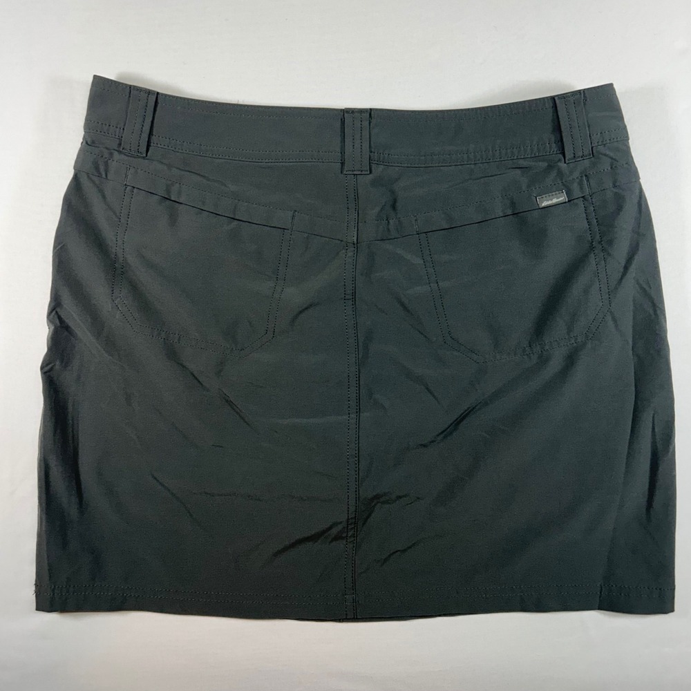 Eddie Bauer Womens Black Performance Hiking Skort Size 8 Active Athletic Golf - Picture 8 of 8